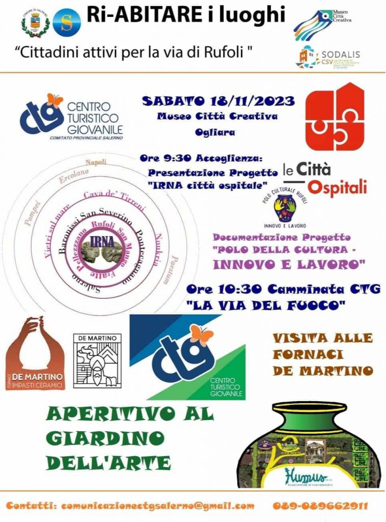 SALERNO – Presentazione dei lavori del progetto “IRNA CITTA’ OSPITALE”