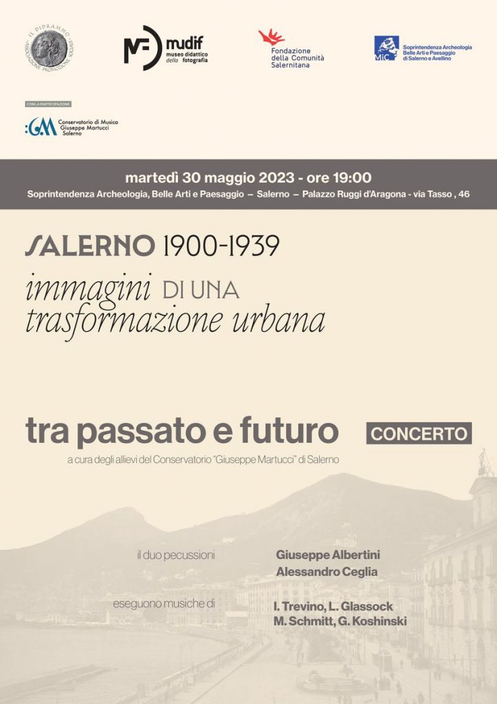 SALERNO – “Tra passato e futuro”, concerto a cura del Conservatorio di Musica di Salerno a Palazzo Ruggi D’Aragona.