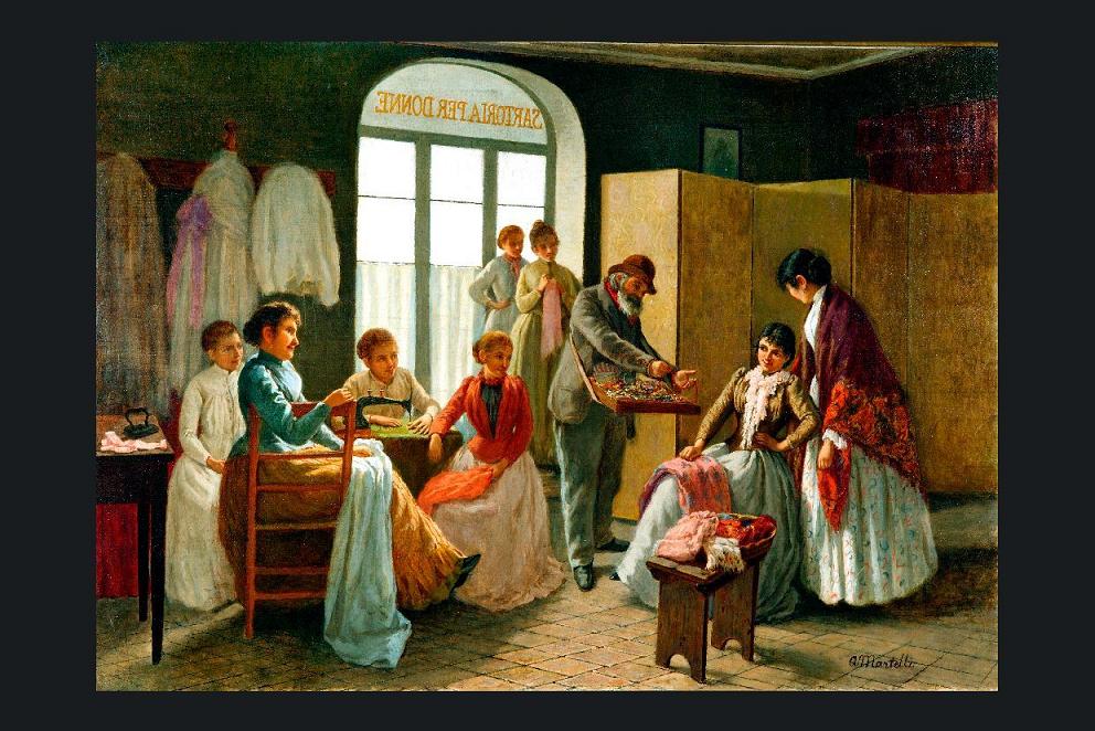 Sarte e cucitrici: il lavoro femminile nellAvellino di fine Ottocento #laculturanonsiferma #festadeilavoratori