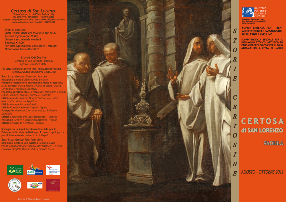 PADULA (SA) – Continua la mostra “Storie Certosine”