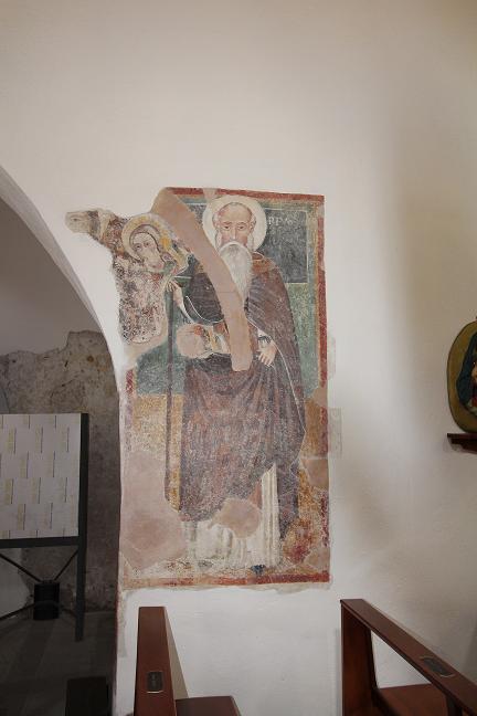 TEGGIANO (SA) – La chiesa di SantAntonio Abate: un palinsesto pittorico del XIII e XIV secolo. #laculturanonsiferma
