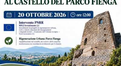 Presentazione dei lavori al castello del Parco Fienga